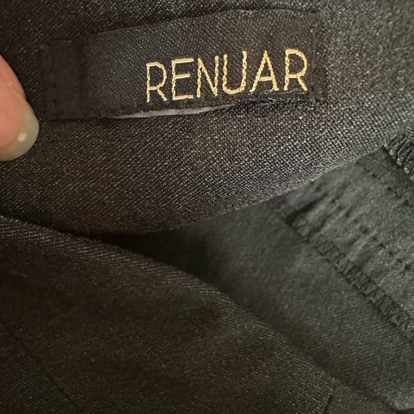 Renuar Black Heathered Pants. Women’s 8. - Picture 3 of 10